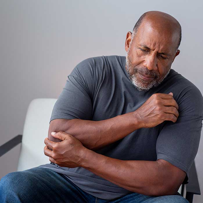 elbow pain chiropractor in Orange, CA
